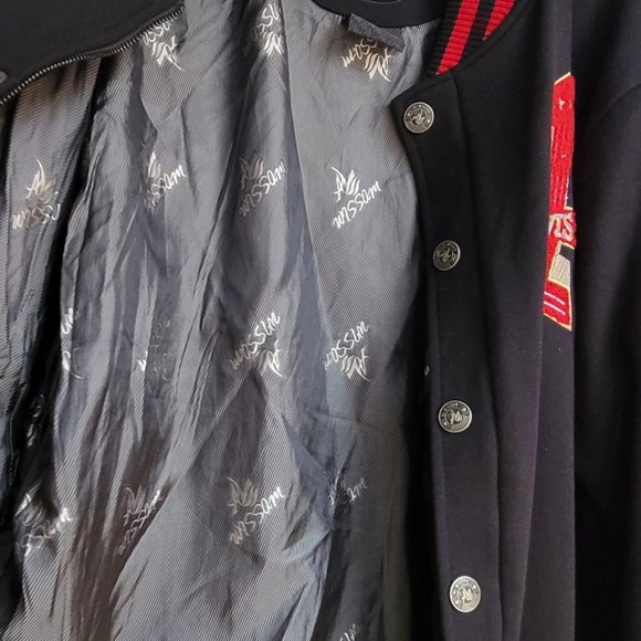 Al Wissam Varsity Bomber Men's Jacket Size 2XL - Picture 13 of 16